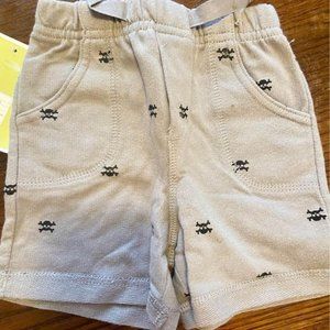 Baby Shorts With Skulls, size newborn, NB